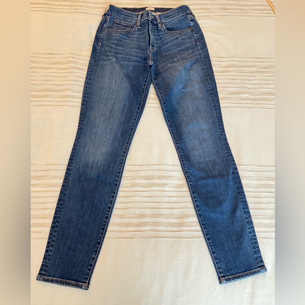J. Crew Dark Blue Skinny Jeans for Women